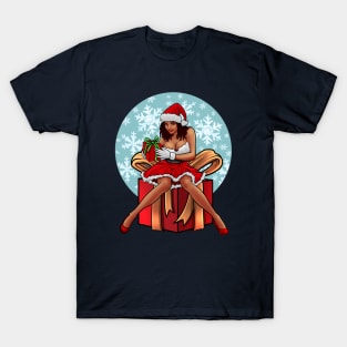 Sexy Mrs Claus Holiday Gifts T-Shirt